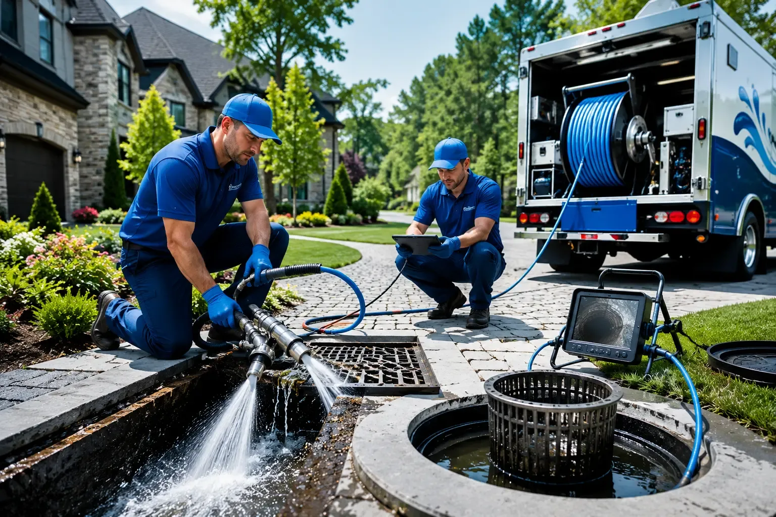 Local outdoor drain cleaning professionals in Albany, OH