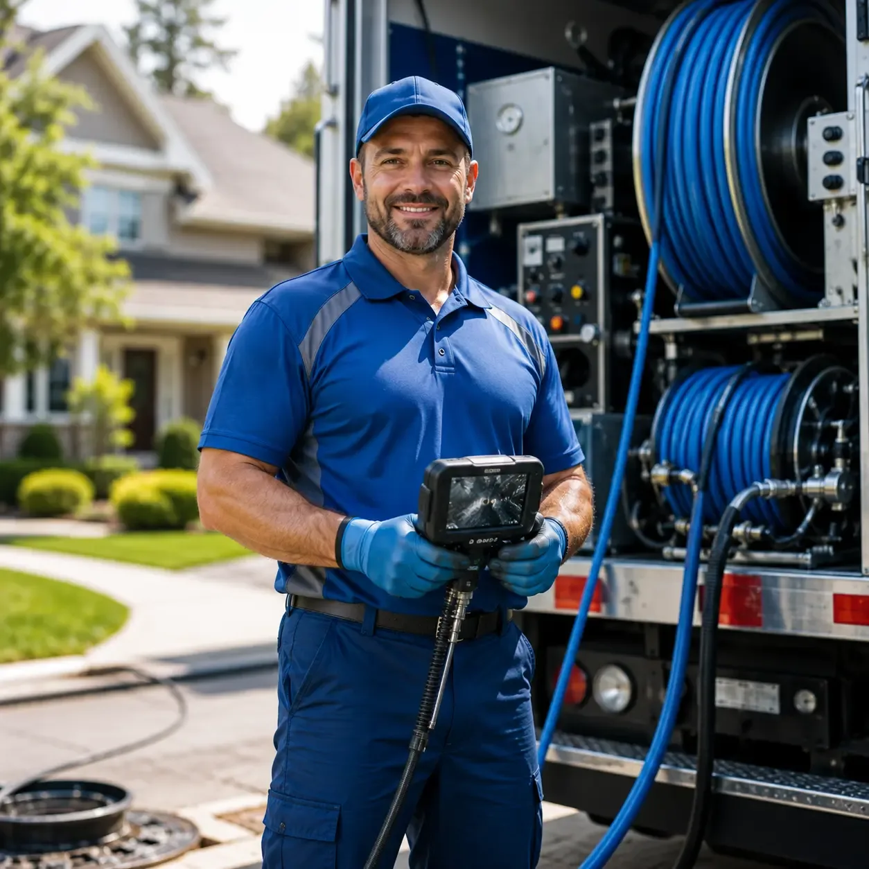 Local outdoor drain cleaning specialists in Albany, OH